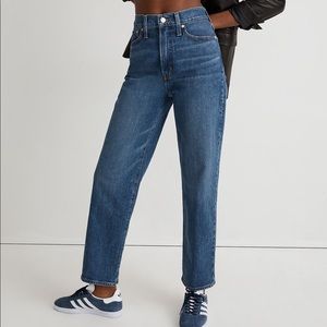 NWT Madewell Vintage straight Jean in Mayfield Wash
